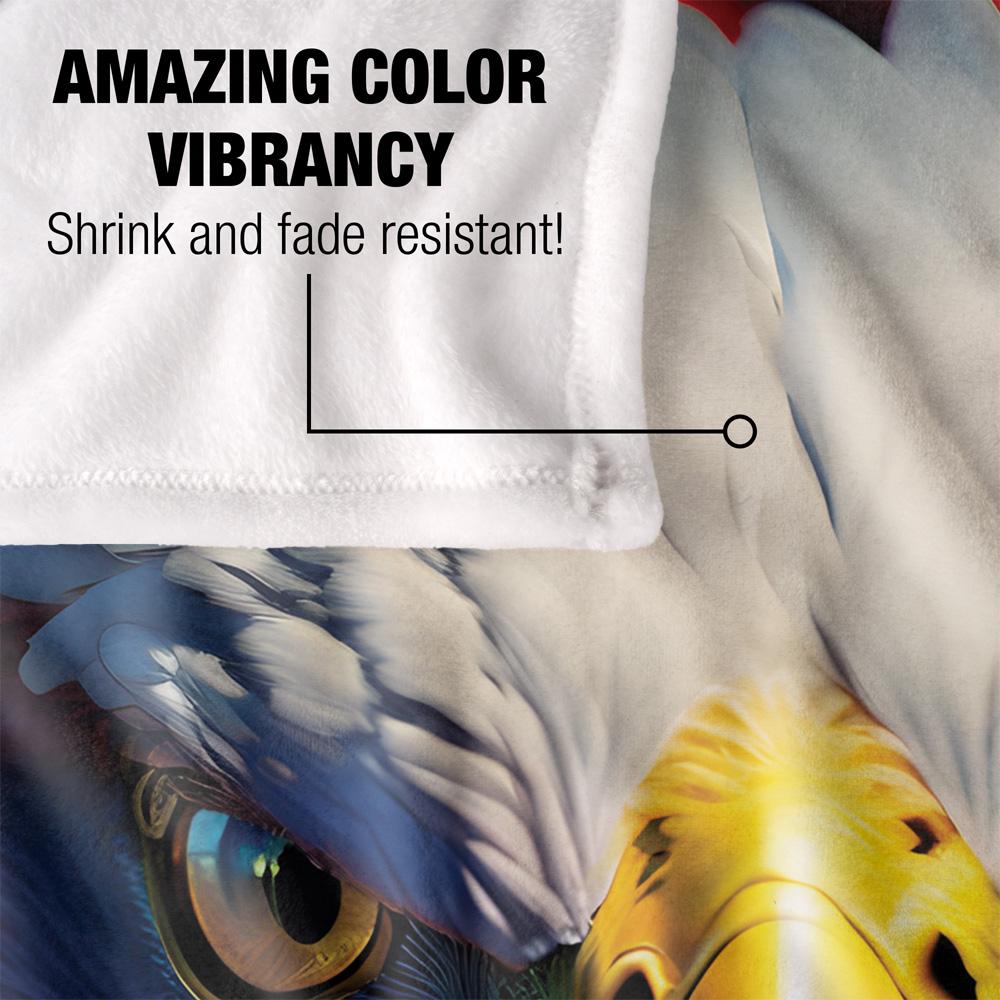 JQ Licensing James Piazza Silky Eagle Supersoft Blanket