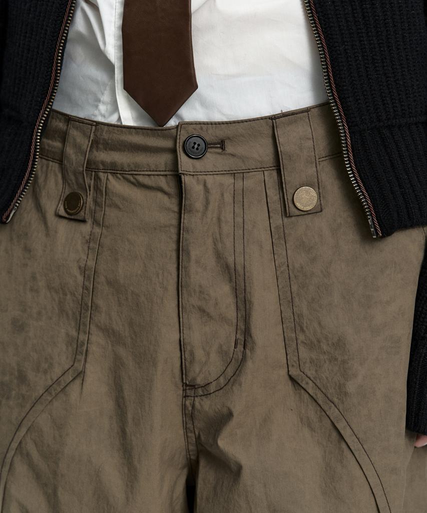 ADSB ANDERSSON BELL Carpenter Cargo Shorts Apa866M(Khaki Brown)