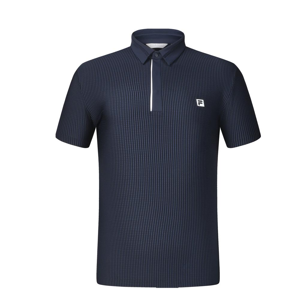 Fila Golf Series Fashion Polo Shirt Men Tops Tidal-Blue A11M425129FDB