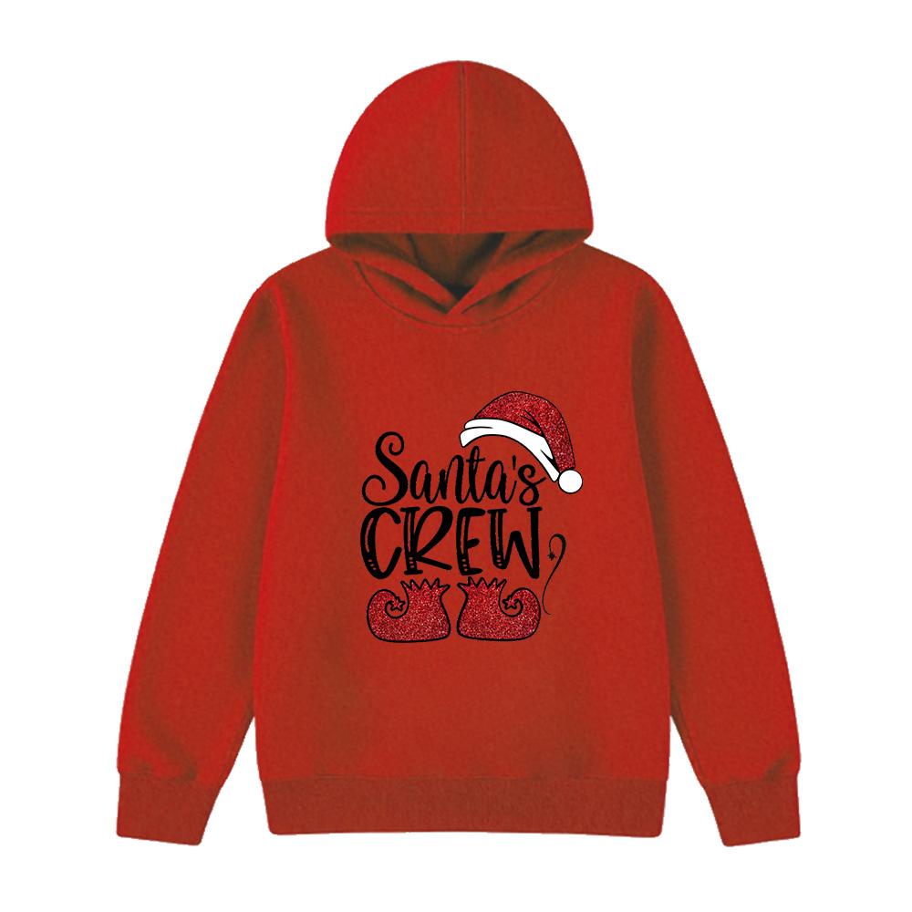 Minecraft Christmas Santa Claus Hoodie age 4-14 Pullover Sweatshirt for Kids Boys Girls Christmas Gift Costume cartoon print New Year gift