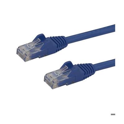 STARTECH Kabel sieciowy Cat6 Gigabit UTP - Bez zatrzasku - 10 m - Kordon Ethernet RJ45 zapobiegający plątaniu - Kabel krosowy Męski / Męski - Czarny