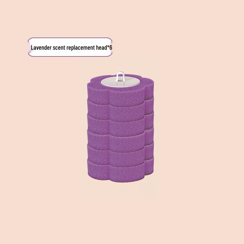 Dissolving Disposable Toilet Brush Set with Replacement Heads for Thorough Cleaning