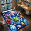 Super Mario Gamer Home Decor Large Area Non Slip Washable Floor Mat Rug Carpet Bedroom.-TING
