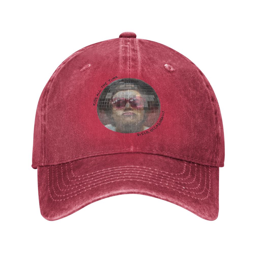 Kiss All The Time Casual Baseball Cap Harrys Styles  New Album Outdoor Gym Hats Summer Sunscreen Unisex Women Snapback Cap