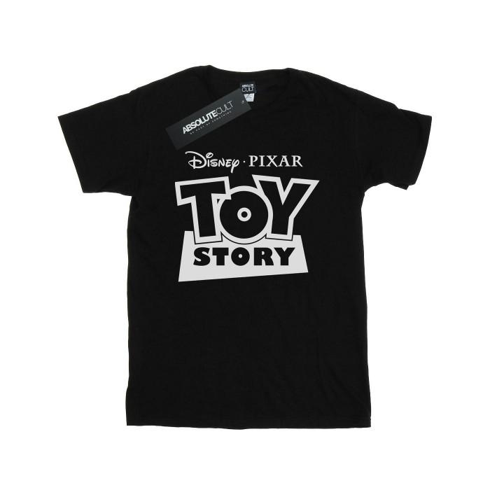 Disney Mens Toy Story Logo Outline T-Shirt
