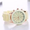 Montre de Sport en Silicone Geneva pour Femme: Design Jelly de Mode Coréenne Lumineux et Coloré