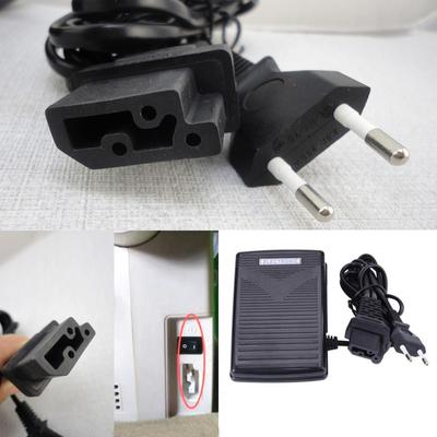 200-240V Home Sewing Machine Foot Control Pedal W Cord for Sewing Tools EU Plug