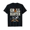 Grill Master Grillmeister T Shirt The Unisex Myth Legend Vintage Streetwear Top For Everyday Wear Stretched Graphic