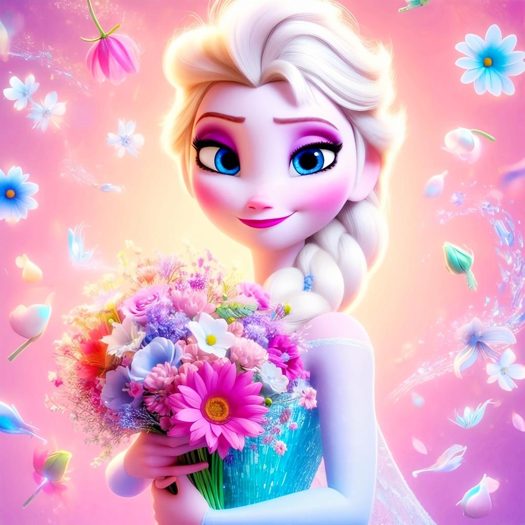 Diamond Embroidery Rapunzel Cinderella Cross Stitch Mosaic Princess Picture of Rhinestones Painting Handmade Gift