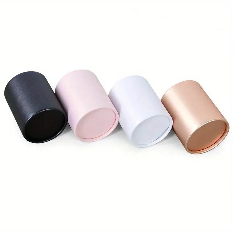 1/4 szt. Mini Pudełko na Kwiaty Przenośny Okrągły Wiaderko na Bukiet Róż Ślub Impreza Dekoracja Stołu DIY Opakowanie na Prezent Walentynki