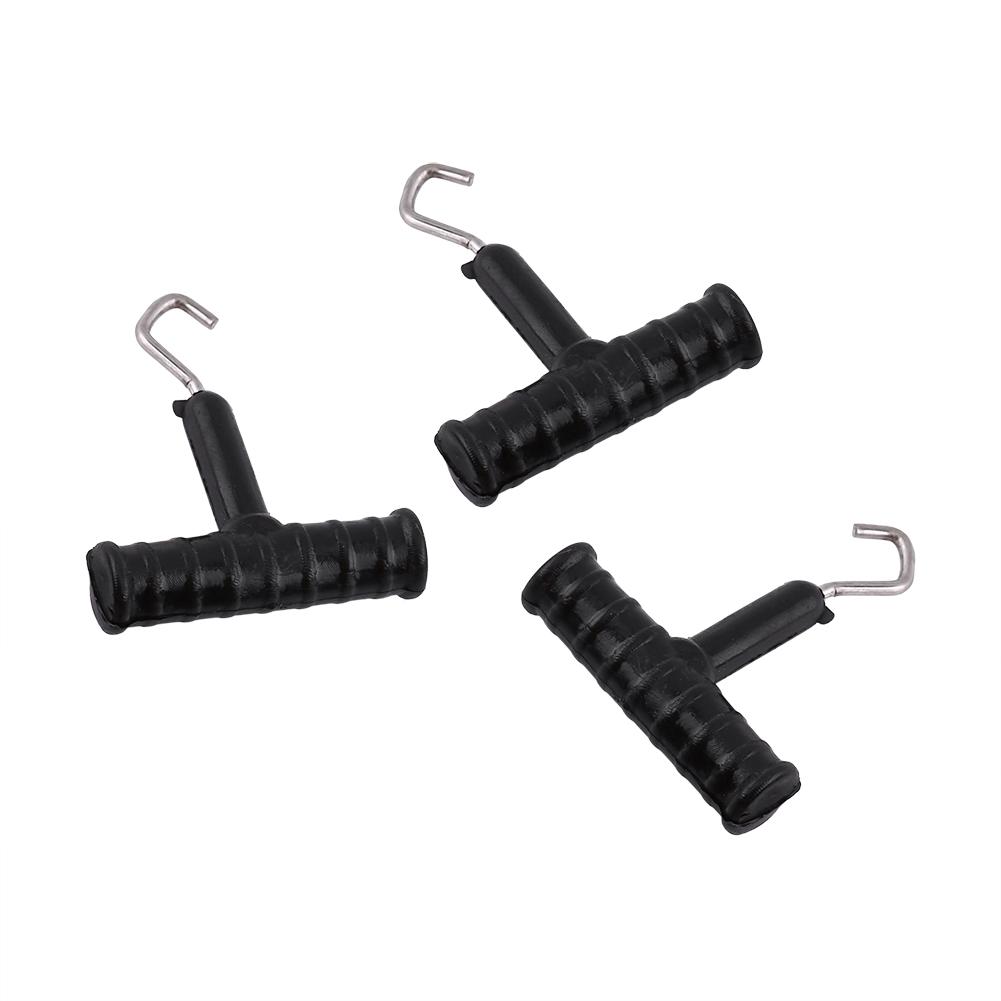 3pcs Knot Puller Fishing Baiting Rig Tool Accessory For Outdoor Fishing