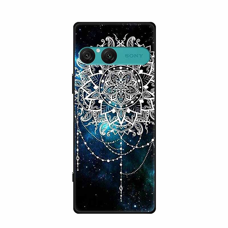 For Sony Xperia 10 VII Case Soft Silicone TPU Back Cover Protective Coque for Xperia10 VII 5G XQ-FE54 XQZ-CBFE Black Phone Cases