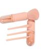 Retractable 4-in-1 Mini Capsule Makeup Brush for Powder, Eyeshadow, Blush & Contour