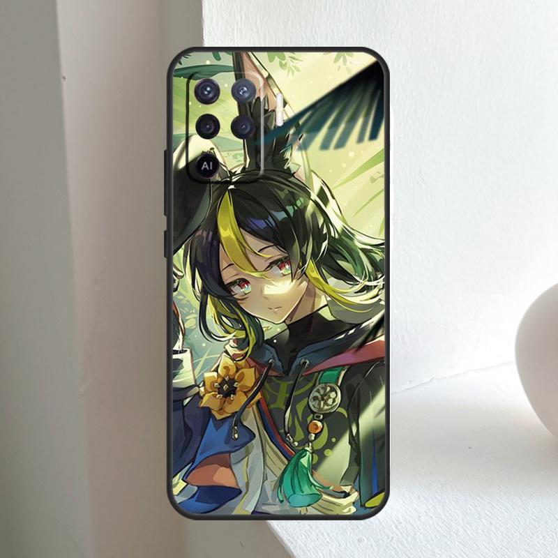Genshin Impact Tighnari Pro OPPO A80 A60 A40 A5 A6 Pro A15 A17 A57 A16 A76 A96 A18 A38 A58 A78 A98 A54 A74 A94 Pouzdro