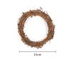 Handmade Christmas Smilax Rattan Wreath - Natural Florist Decoration