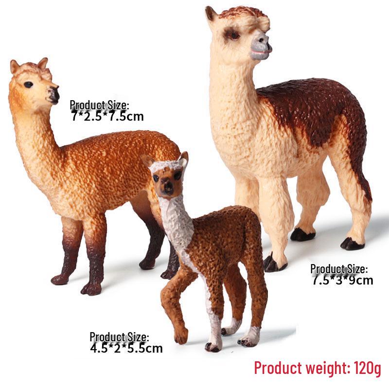 Children's Cognitive Animal Model Toy - Donkey Foal & Zebra Ornament