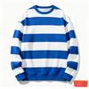 Retro Gestreifte Gedruckte Lässige Weiche Warme Übergroße Pullover Herbstmode Langarm Bequem Vielseitig Freizeit Herren Damen Pullover