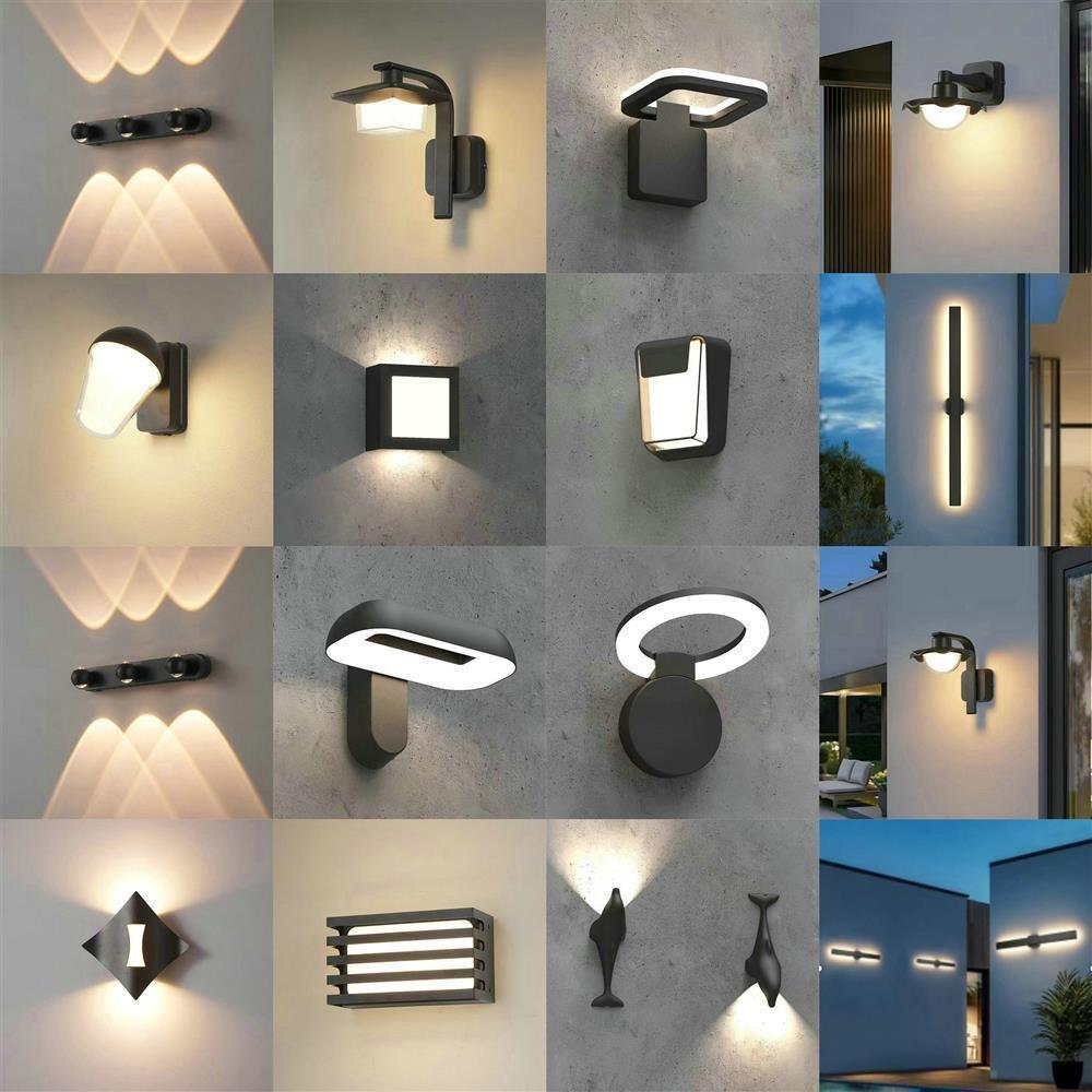 Waterproof LED Outdoor Wall Light: Villa, Terrace, Hotel & Courtyard Luxury Lighting