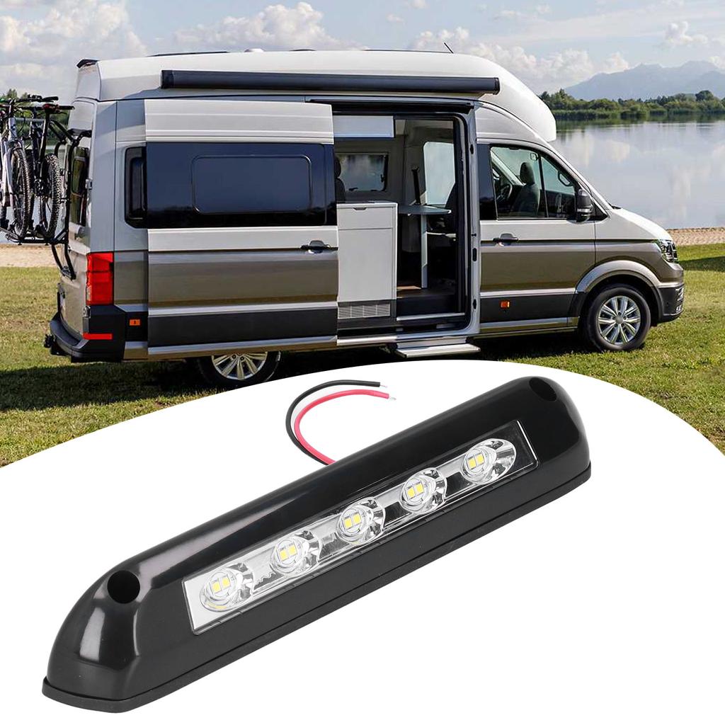 RV LED Porch Awning Light Bar Waterproof 10 Lamp Beads Universal Outdoor Lighting for Motorhome 12V/