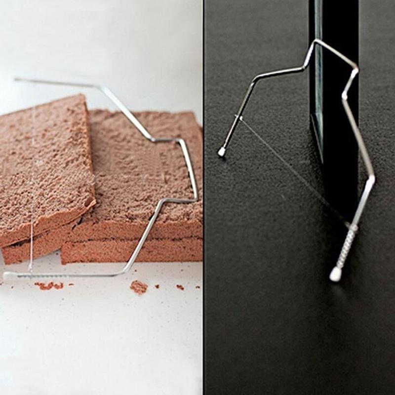 Single Line Adjustable Stainless Steel Cake Cut Slicer Decorator Baking Tool