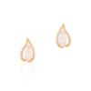 SAKURA Collection 10K Pink Gold Earrings 4℃ (112516153101)