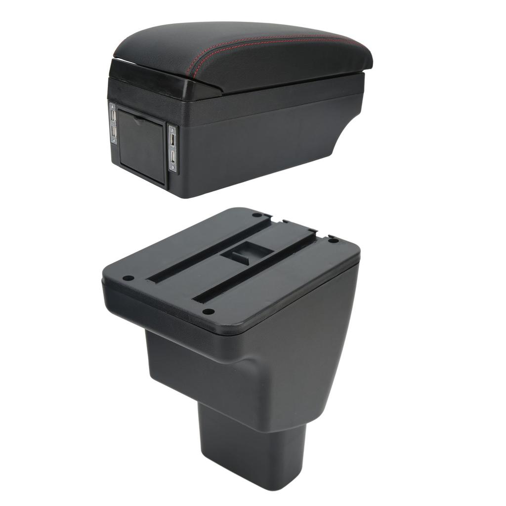 Cutie Cotieră Consola Centrală Depozitare Cutie de Conținut Organizator Interior cu Interfață USB Înlocuire pentru Hyundai I10