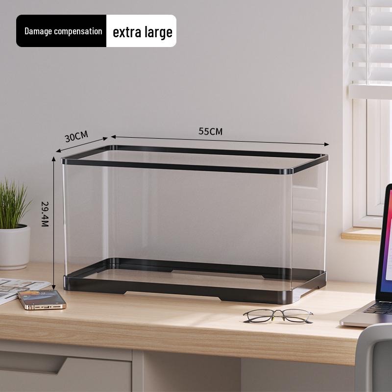 Golden Hamster Luxury Acrylic Villa - Transparent Breeding Cage with Spacious Bedroom