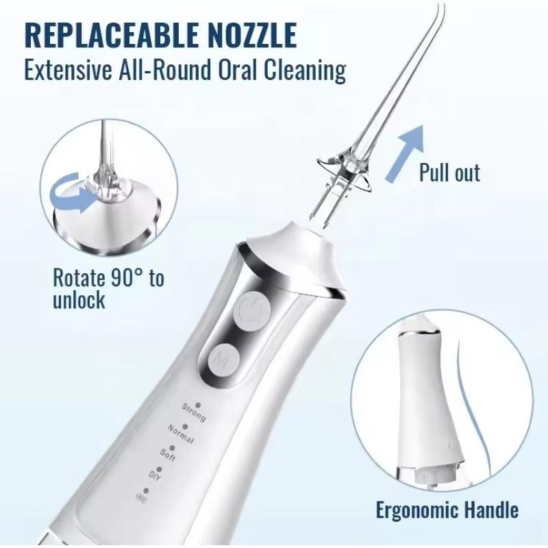IPX6 Waterproof Oral Irrigator Protable Water Flosser Teeth Whitening Dental Pick Mouth Washing Pulse Dentistry Tools Cleaner
