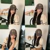 Embroidered Letters Casual Hat Sun Protection Hip Hop Bonnet Sports Sun Hat  for Women Men