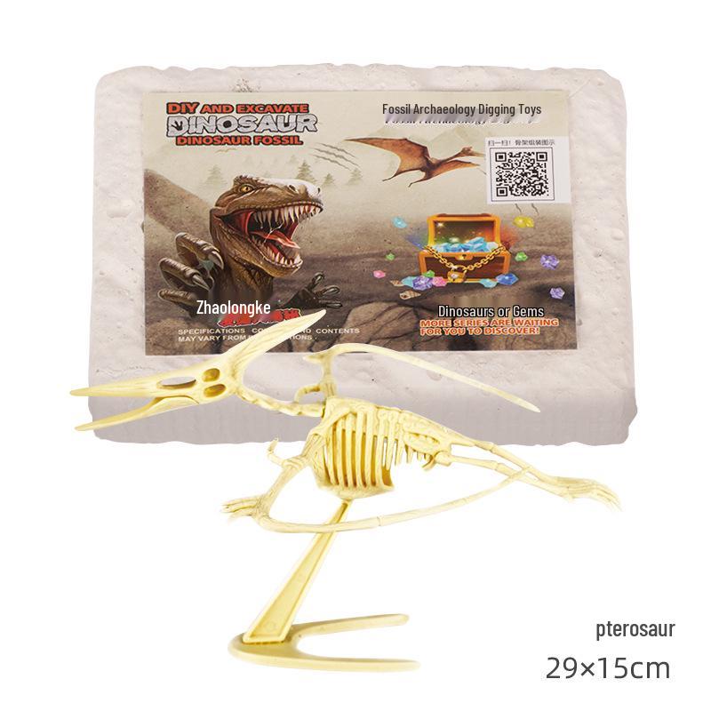 Dinosaur Fossil Excavation Kit: Educational Science Toy for Kids