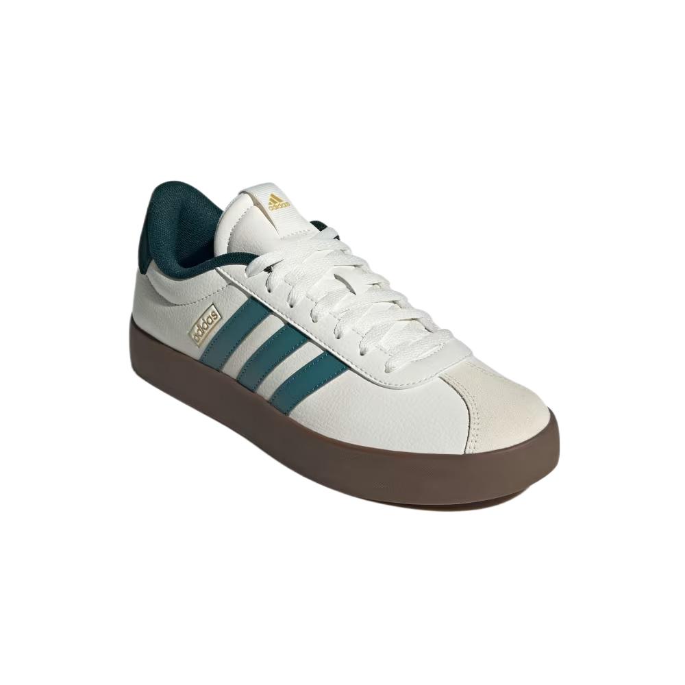 adidas VL Court 3.0 White Preloved Teal Men Sneakers Core-White Aurora-Ivy JR8635