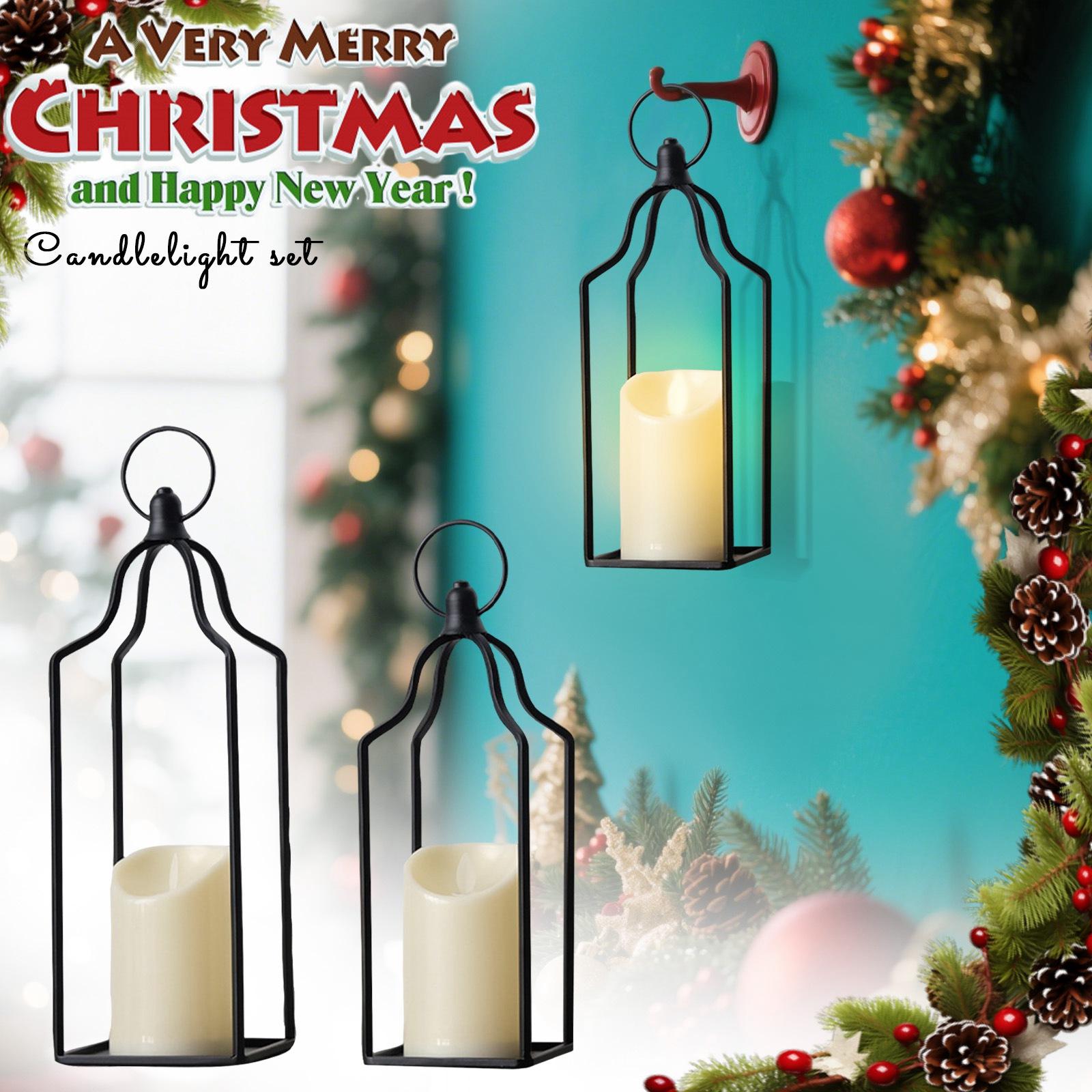 

Электронные лампы-свечи украшают подсвечники и электронные свечи, металлическая свеча в гостиной, на обеденном столе, накидка, камин One Size белый