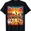 Phoenix Desert Sunset Basketball_ Heatwave T-Shirt