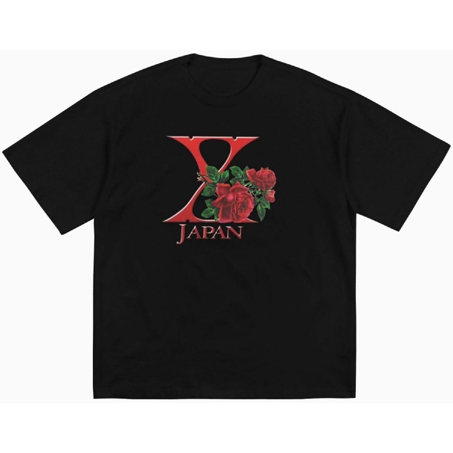 Rashmika T-Shirt for Men and Women X Japan Cotton Casual Shirts Sports t-Shirt Athletic T-Shirts S