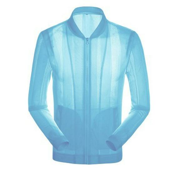 Men’s Ultra-Thin Breathable Korean-Style Sun Protection Jacket for Summer