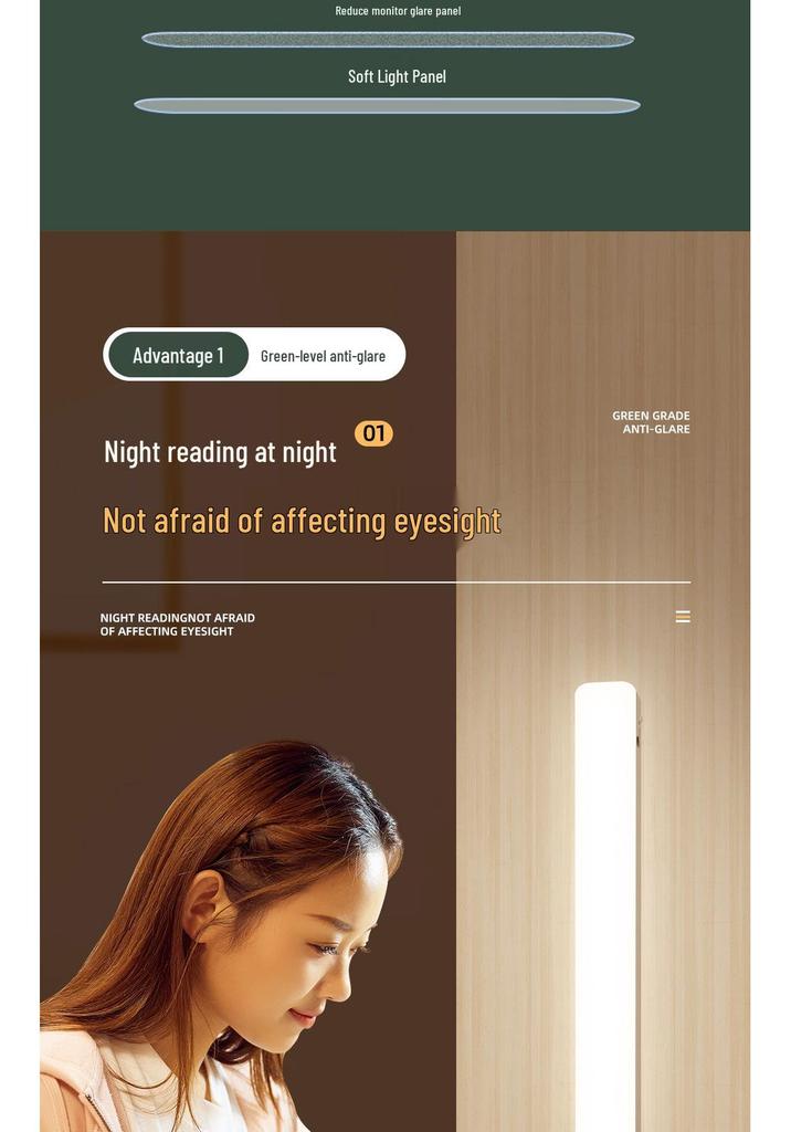 Magnetic Remote Control LED Desk Lamp, Rechargeable & Plug-In, Eye Protection for Study, Writing, Makeup
