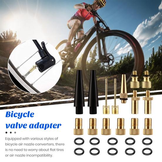 Adaptateur De Pompe à Vélo Multifonction - Buses Pour Balles, Pneus, Aiguille à Gonfler (Kit 6 Pièces)