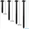 Stainless Steel Eco-friendly Bathroom Ceiling Mounted Square Shower Arm Spray Fixed Shower Head Sprinkler Arm