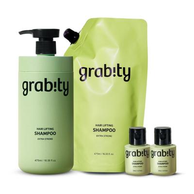 Grabity Hair Lifting Shampoo Extra Strong 1010ml Special Set