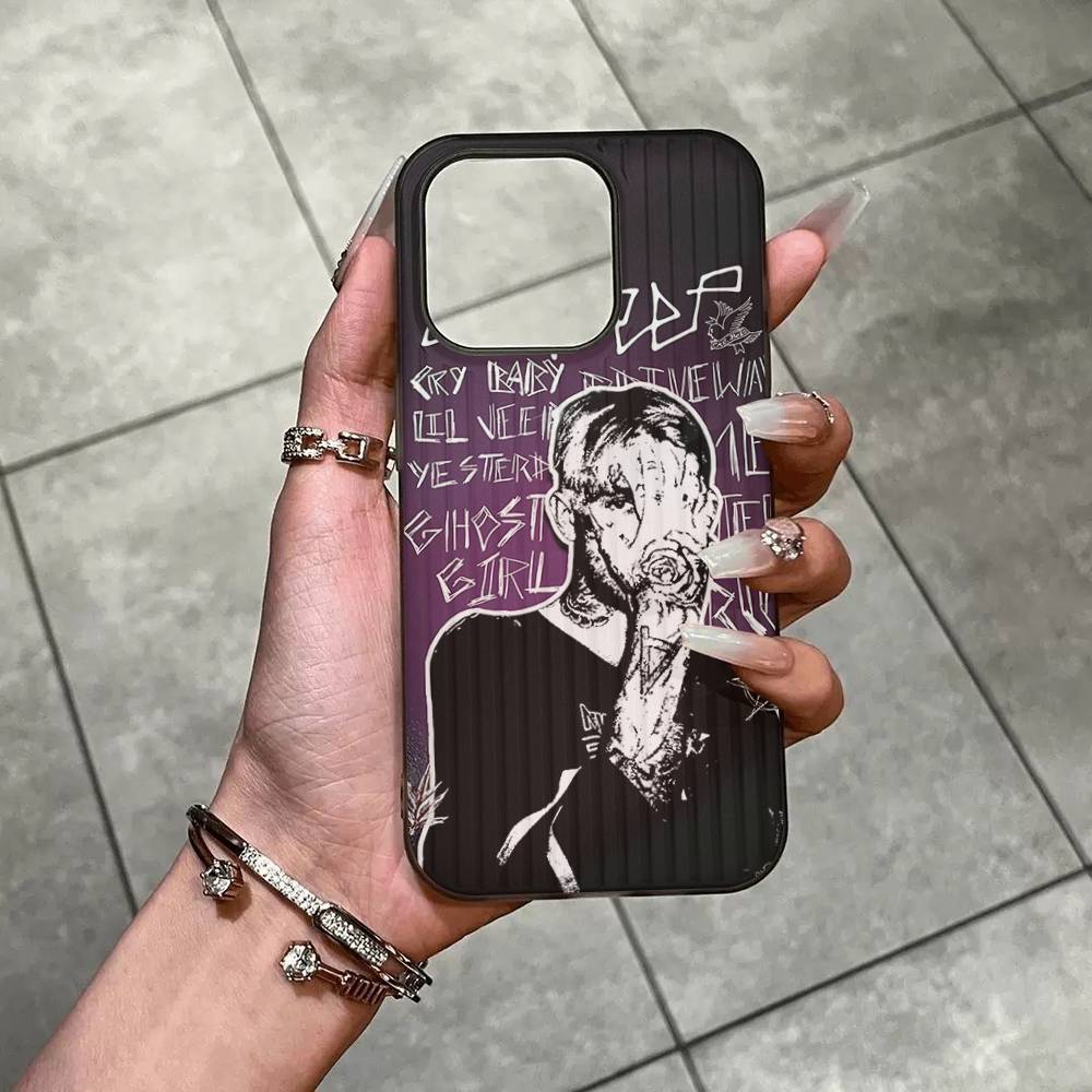 

Певец Рэпер L-Lil Peep Мягкий Гофрированный Прозрачный Чехол Для Телефона Для IPhone 17 15 16 11 12 13 14 Pro Max Plus Pro iPhone 15 pro
