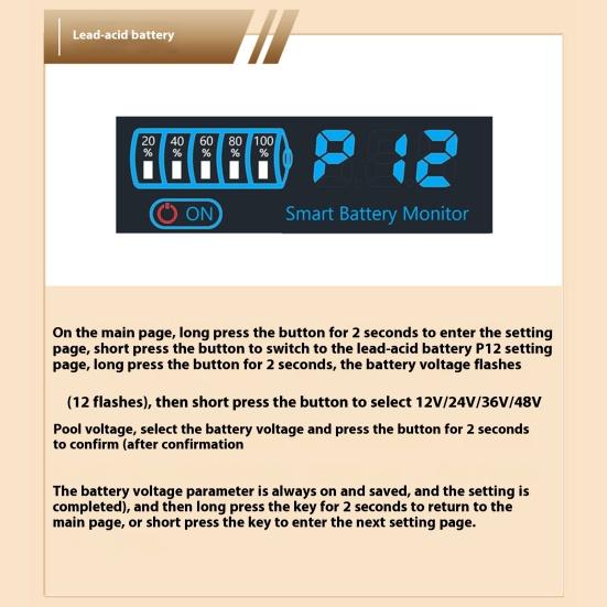 Universal Battery Charging Indicator Easy To Use Portable Multifunction LED Power Display Board Energy Saving Battery Level Indicator