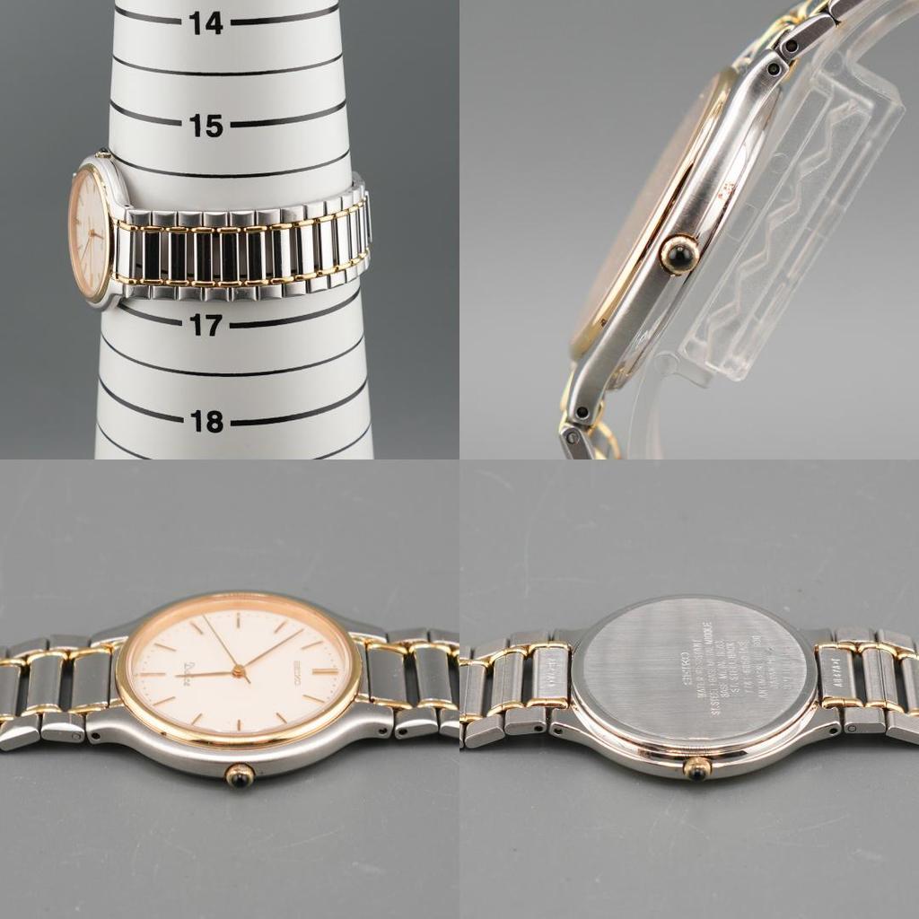 [USED] Working SEIKO DOLCE Vintage Round Quartz Watch