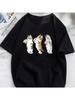 Funny Orange Cats Summer Women T-Shirts Girl Animal Pet Love Style Short Sleeve Print Fashion Clothing Female Ladies Graphic Tee