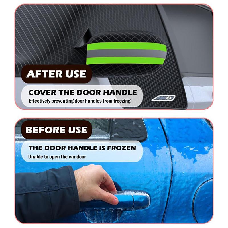 Magnetic Car Front Windscreen Cover Snowproof Car Windshield Sun Shade Anti Frog Waterproof Protector Cover Car Accessories