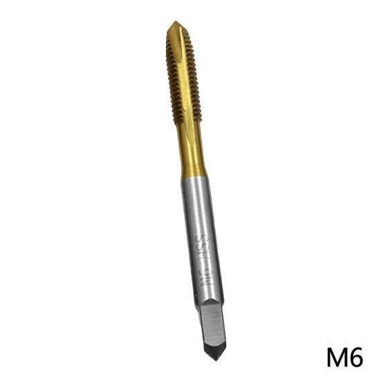 M3 M4 M5 M6 M8 Metric Screw Thread HSS Machine Plug Tap Drill Bit Hardware Tool