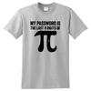Mens Tshirt 100 Cotton Math Equations Print Funny Men T Shirt Fashion Cool Guys Tshirt My Password Is the Last Digits of Pi