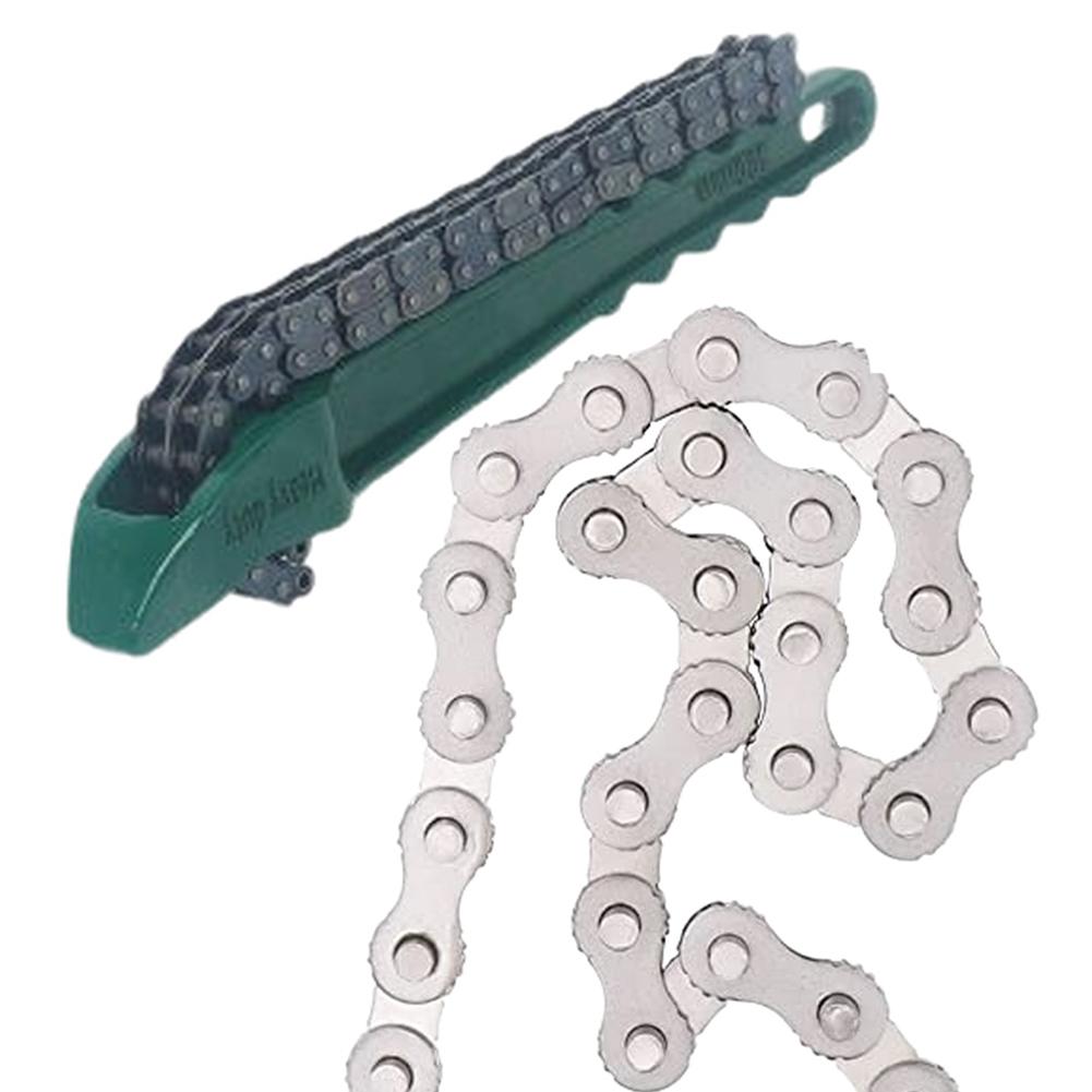 Secure Grip Chain Wrench with Heavy-Duty Build and Powerful Clamping for Plumbing Mechanical and Fire Fighting Applications