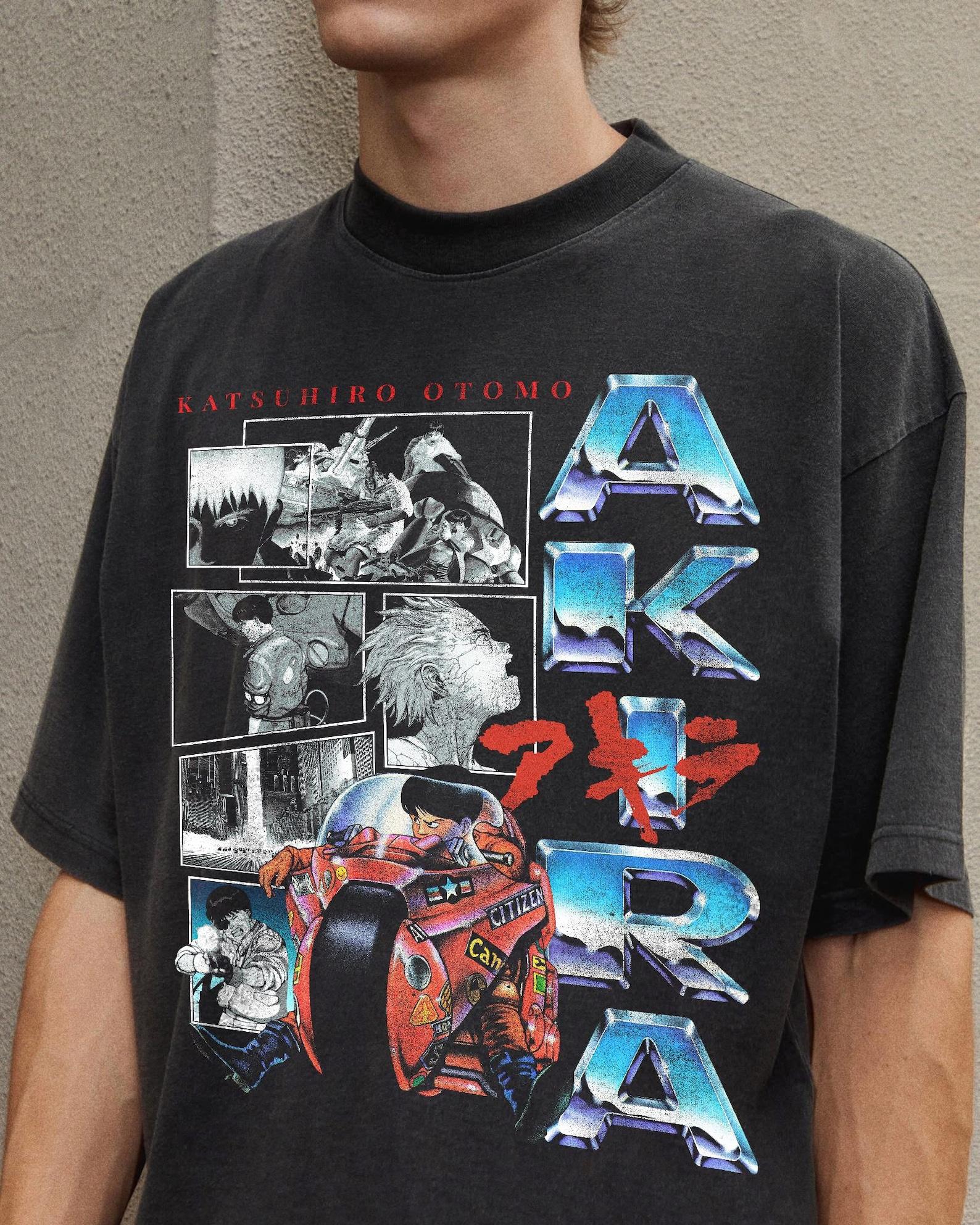 Akira | neo tokyo | Anime Street Tee | Oversized Graphic T-Shirt | Vintage Wash 3XL