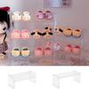 Transparent Desktop Display Rack Stackable Organizing Rack  Handmade Paper Cup Cake