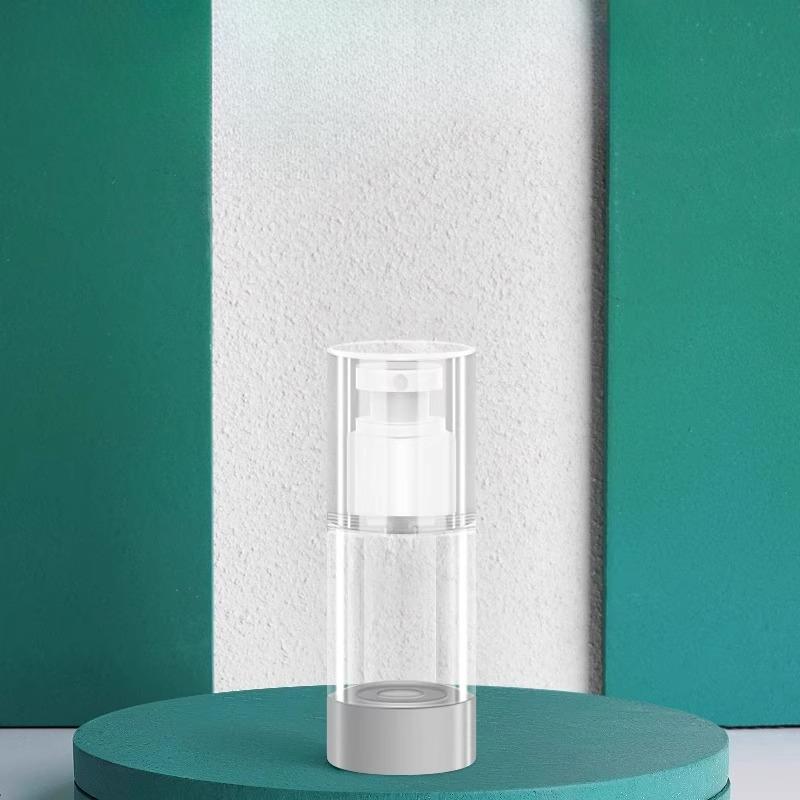 Vacuum-packed Portable Press-type Travel Spray BottleTravel Toner Cosmetic Foundation Sample Empty Bottle